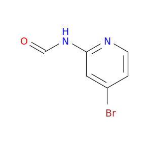 N-(4-Bromopyridin-2-yl)formamide