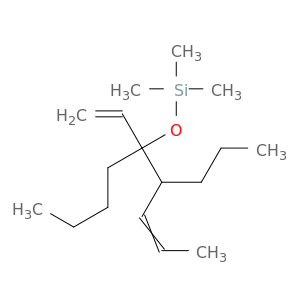 Silane, [(1-butyl-1-ethenyl-2-propyl-3-pentenyl)oxy]trimethyl-