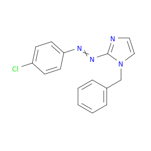 1H-Imidazole, 2-[(4-chlorophenyl)azo]-1-(phenylmethyl)-
