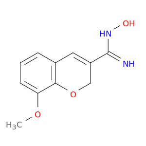 N-HYDROXY-8-METHOXY-2H-CHROMENE-3-CARBOXIMIDAMIDE