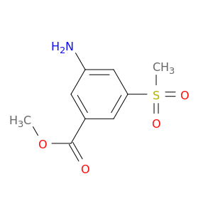 3-氨基-5-甲磺酰基苯甲酸甲酯