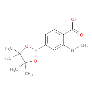 2-甲氧基-4-(4,4,4,5,5-四甲基-1,3,2-二氧化硼酚-2-基)苯甲酸