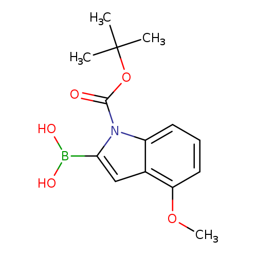 (1-(叔丁氧基羰基)-4-甲氧基-1H-吲哚-2-基)硼酸