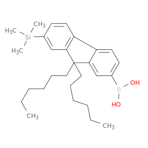 Boronic acid, [9,9-dihexyl-7-(trimethylsilyl)-9H-fluoren-2-yl]-