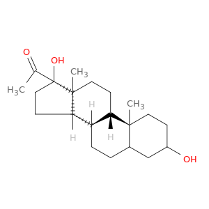 Pregnan-20-one,3,17-dihydroxy- (9CI)