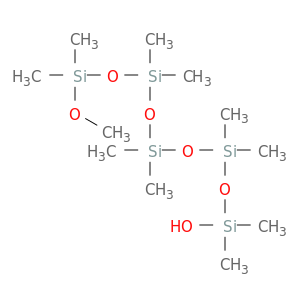 1-Pentasiloxanol, 9-methoxy-1,1,3,3,5,5,7,7,9,9-decamethyl-
