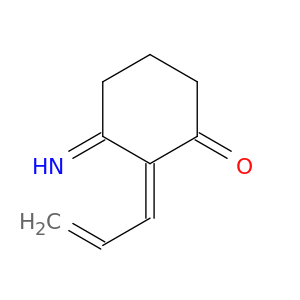 Cyclohexanone, 3-imino-2-(2-propen-1-ylidene)-, (2E)-