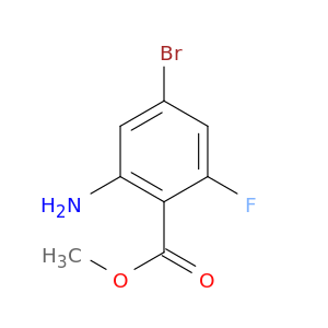 2-氨基-4-溴-6-氟苯甲酸甲酯