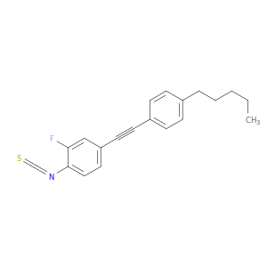 Benzene, 2-fluoro-1-isothiocyanato-4-[(4-pentylphenyl)ethynyl]-