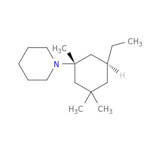 Piperidine, 1-[(1R,5S)-5-ethyl-1,3,3-trimethylcyclohexyl]-