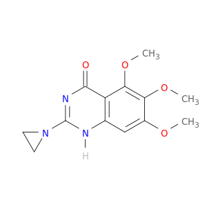 4(1H)-Quinazolinone, 2-(1-aziridinyl)-5,6,7-trimethoxy-