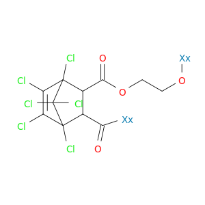 Poly[oxy-1,2-ethanediyloxycarbonyl(1,4,5,6,7,7-hexachlorobicyclo[2.2.1]hept-5-ene-2,3-diyl)carbonyl](9CI)