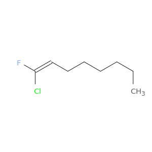 1-Octene, 1-chloro-1-fluoro-, (Z)-