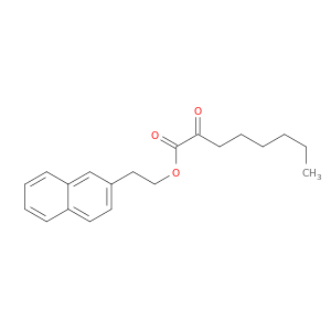 Octanoic acid, 2-oxo-, 2-(2-naphthalenyl)ethyl ester