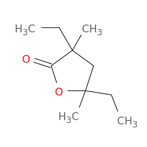 2(3H)-Furanone, 3,5-diethyldihydro-3,5-dimethyl-