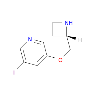 Pyridine, 3-[(2S)-2-azetidinylmethoxy]-5-iodo-