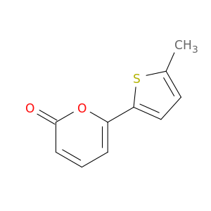 2H-Pyran-2-one,6-(5-methyl-2-thienyl)-