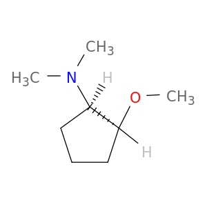 Cyclopentanamine, 2-methoxy-N,N-dimethyl-, cis-