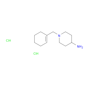 1-[(Cyclohex-1-en-1-yl)methyl]piperidin-4-amine dihydrochloride