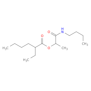 1-(butylamino)-1-oxopropan-2-yl 2-ethylhexanoate