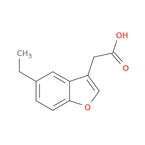 2-(5-乙基苯并呋喃-3-基)乙酸