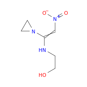 Ethanol, 2-[[1-(1-aziridinyl)-2-nitroethenyl]amino]-