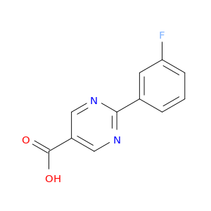 2-(3-FLUOROPHENYL)PYRIMIDINE-5-CARBOXYLIC ACID