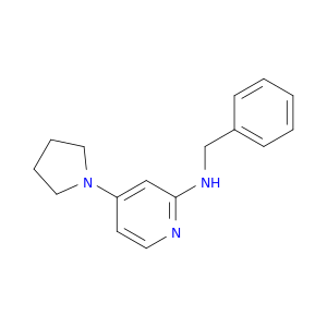2-(N-Benzylamino)-4-pyrrolidinopyridine