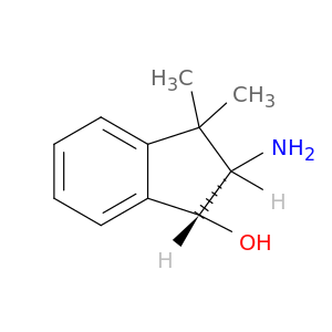 1H-Inden-1-ol, 2-amino-2,3-dihydro-3,3-dimethyl-, cis-