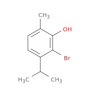 Phenol, 2-bromo-6-methyl-3-(1-methylethyl)-