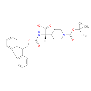 (S)-Alpha-Fmoc-D-Boc-4-哌啶基甘氨酸
