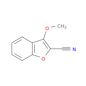 3-methoxy-1-benzofuran-2-carbonitrile