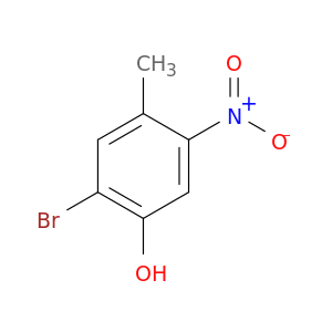 2-溴-4-甲基-5-硝基苯酚