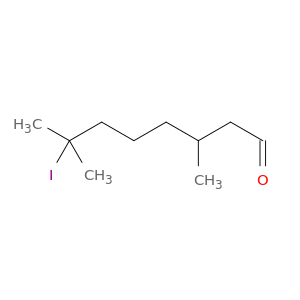 Octanal, 7-iodo-3,7-dimethyl-