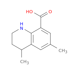 4,6-dimethyl-1,2,3,4-tetrahydroquinoline-8-carboxylic Acid