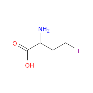 Butanoic acid, 2-amino-4-iodo-