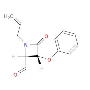 2-Azetidinecarboxaldehyde, 4-oxo-3-phenoxy-1-(2-propenyl)-, (2R,3R)-