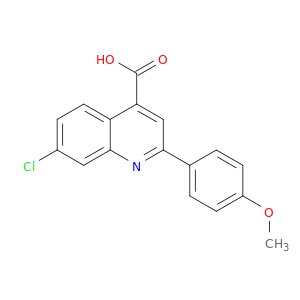 7-chloro-2-(4-methoxyphenyl)quinoline-4-carboxylic acid