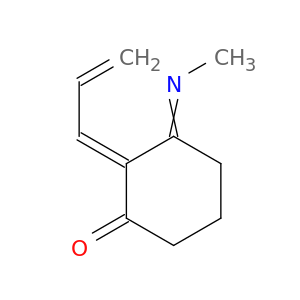 Cyclohexanone, 3-(methylimino)-2-(2-propen-1-ylidene)-, (2E)-