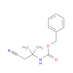 Benzyl (1-cyano-2-methylpropan-2-yl)carbamate