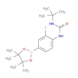 3-氟-4-(叔丁基脲基)苯基硼酸频那醇酯