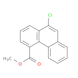 4-Phenanthrenecarboxylicacid, 10-chloro-, methyl ester