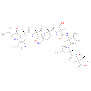 L-Threonine, L-valyl-L-histidyl-L-seryl-L-glutaminyl-L-seryl-L-valyl-L-leucyl-