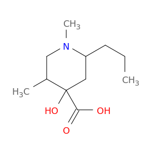 4-Piperidinecarboxylicacid, 4-hydroxy-1,5-dimethyl-2-propyl-