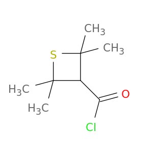 3-Thietanecarbonylchloride, 2,2,4,4-tetramethyl-