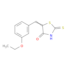 (5E)-5-(3-乙氧基苯亚甲基)-2-硫代-四氢噻唑-4-酮