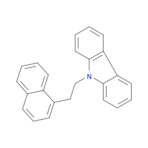 9H-Carbazole, 9-[2-(1-naphthalenyl)ethyl]-
