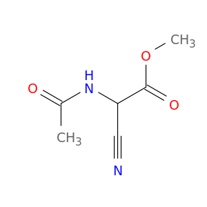Acetic acid, (acetylamino)cyano-, methyl ester