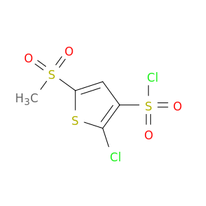 2-Chloro-5-Methanesulfonylthiophene-3-Sulfonyl Chloride