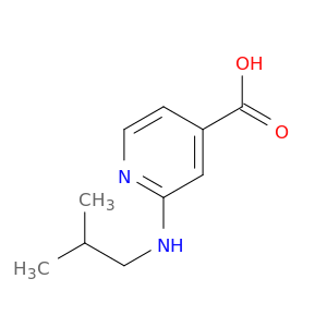 2-(Isobutylamino)isonicotinic acid